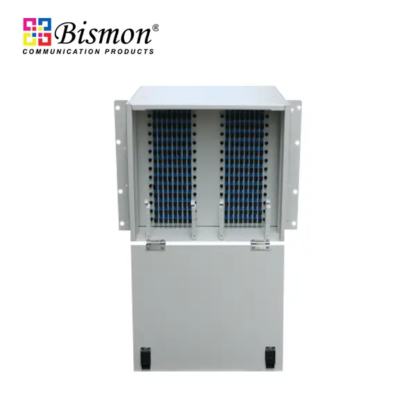 216-224 Core ODF 8U Rack mount fiber optic(Aluminum)with splice tray